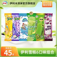 百亿补贴:伊利 国产心情奶提子密瓜味雪糕 45支