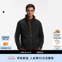 BOSS（服装） 雨果博斯BOSS男士26年秋季新款舒适弹力面料夹克 001-黑色 L (50A)