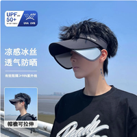 防紫外线空顶太阳帽 可调节