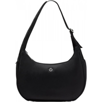 lululemon City Essentials 女士单肩包 LW9GF7S 黑/银 O/S