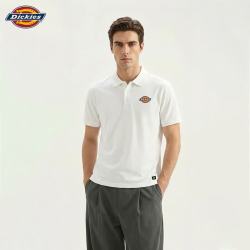 Dickies 男士短袖POLO衫 轻商务时尚潮牌薄款凉感翻领 T恤