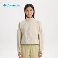 Columbia 26春夏新款哥伦比亚女士户外轻薄透气立领机织外套WR4331 278 M
