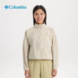 Columbia 26春夏新款哥伦比亚女士户外轻薄透气立领机织外套WR4331 278 M