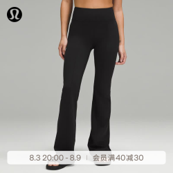 lululemon 丨Groove女士高腰喇叭裤30