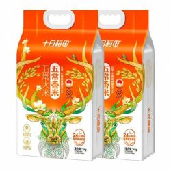 十月稻田 新米 五常香米5kg×2