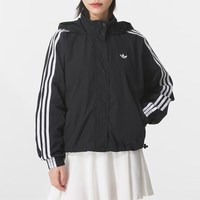 adidas 三叶草女子连帽外套JX1451