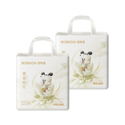 巴布豆 雪域极光婴儿拉拉裤XL22片*2包装
