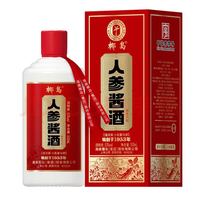 椰岛 人参酱酒 53度 酱香型白酒基酒 500mL 礼盒装