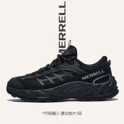 MERRELL ME 黑武士 橡胶大底 男女款户外登山防滑耐磨减震运动鞋 MT6326101