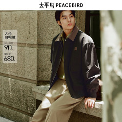 太平鸟 男装羽绒服BAACF413D 啡英棕 第一批 S
