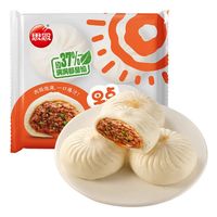 思念 早点鲜美肉包320g赠200g汤圆