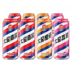 大窑 嘉宾汽水饮料500mL*8罐