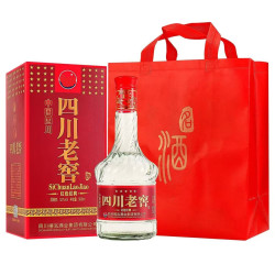 圆洋 四川老窖 52度浓香型白酒 500mL*6瓶