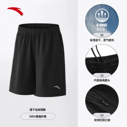 安踏 运动生活男款运动短裤1825332423