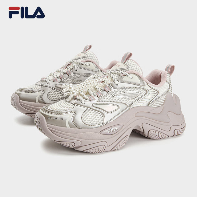 今日必买：FILA 鱼刺3+|斐乐官方老爹鞋女鞋休闲鞋2026夏季新款增高鞋运动鞋