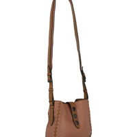 Bottega Veneta 葆蝶家 | Two-Tone Leather Shoulder Bag 小羊皮女士挎包