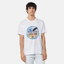 VERSACE JEANS COUTURE 范思哲男装印花短袖T恤七夕礼物