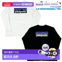 Patagonia P-6 标志长袖T恤 6068461876969