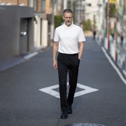 罗蒙 男士弹力商务休闲裤 2026