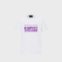VERSACE JEANS COUTURE 范思哲男装印花短袖T恤七夕礼物
