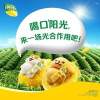 可口可乐 阳光柠檬茶 500ml*12瓶