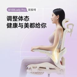 西昊 B100Pro-Lady 人体工学椅 办公电脑椅 闺蜜款