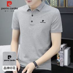 皮尔·卡丹 男士短袖T恤 商务翻领POLO衫