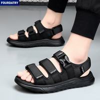 FOURDATRY 休闲运动防滑软底男款凉鞋潮男