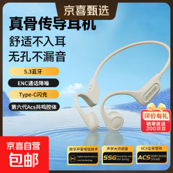 左鱼 ZORIYOR）正品新款真骨传导蓝牙耳机无线耳机耳麦