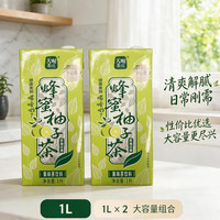 天喔 蜂蜜柚子茶1L*2大瓶装
