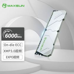 铭瑄DDR5 6000  32G内存条D5 32G*2台式内存AI双平台兼容机甲暴风