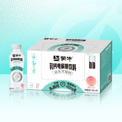 蒙牛 乳钙白桃味电解质饮料PET瓶 500ml×15瓶
