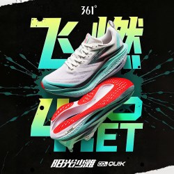 361° 飞燃4ET 男款跑步鞋 672612223