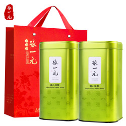 张一元 茶叶2026新茶雨前一级高山绿茶600g(300gx2罐)嫩芽春茶中华 高山绿茶300g