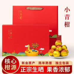 花小茵 新会天马小青柑普洱茶18颗礼盒装