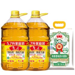 福花 luhua 鲁花 5S压榨一级花生油