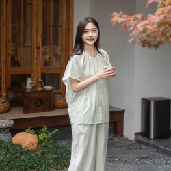 宜色家 春日来信 女士短袖睡衣 春日来信