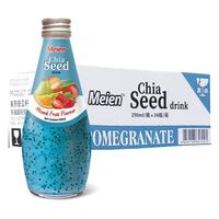 美恩 泰国进口 奇亚籽混合水果味饮料290ml*24瓶 整箱装