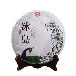 花小茵 冰岛普洱茶生茶古树茶357g普洱生茶七子饼茶叶 357g/饼