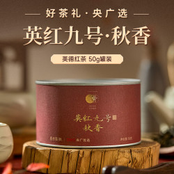 东方露凝 英德红茶英红九号秋香核心产区一级 50g 散茶2024年送礼小罐装