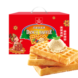 丹夫 格乐 华夫饼 原味