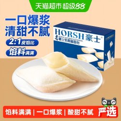 豪士 夹心乳酸菌面包 420g