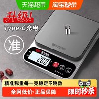 移动端、88VIP：凯丰 厨房秤电子秤家用小型精准电子称克称高精度食物秤烘焙克重器称重