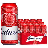 百威经典红罐啤酒 552ml*12罐