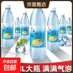 上海 盐汽水 柠檬味 600ml*1瓶 碳酸饮料