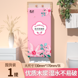 白木香 悬挂式抽纸 4层250抽10包(130*170mm)