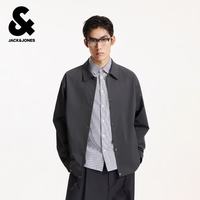 PLUS会员：杰克琼斯 男士外套合集 225321094E44黑砂色