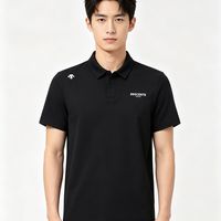 百亿补贴：迪桑特 韩版 速干塔夫舒适短袖Polo SR323UPS74