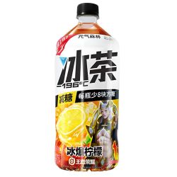 元气森林 冰爆柠檬茶 900mL*12瓶/箱 王者荣耀