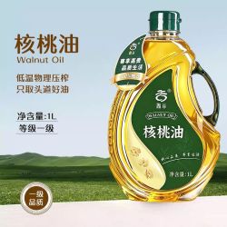 滁谷 核桃油 1L 物理压榨凉拌热炒点汤